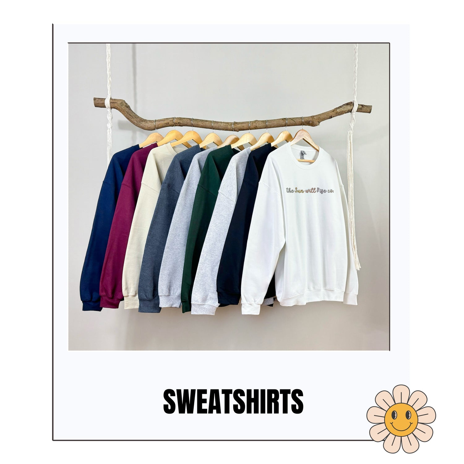 Embroidered Sweatshirts